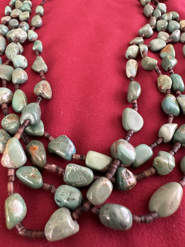 Necklace Four Strand Turquoise - Image 3