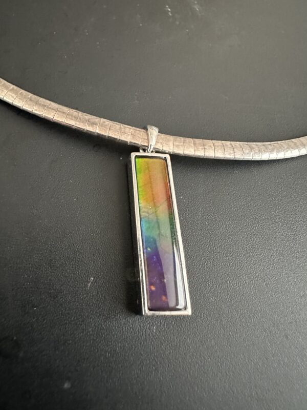 Pendant Ammolite Sterling Silver